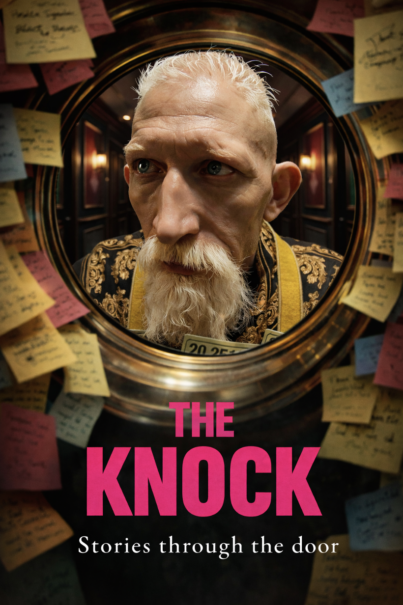 Wire through the peephole